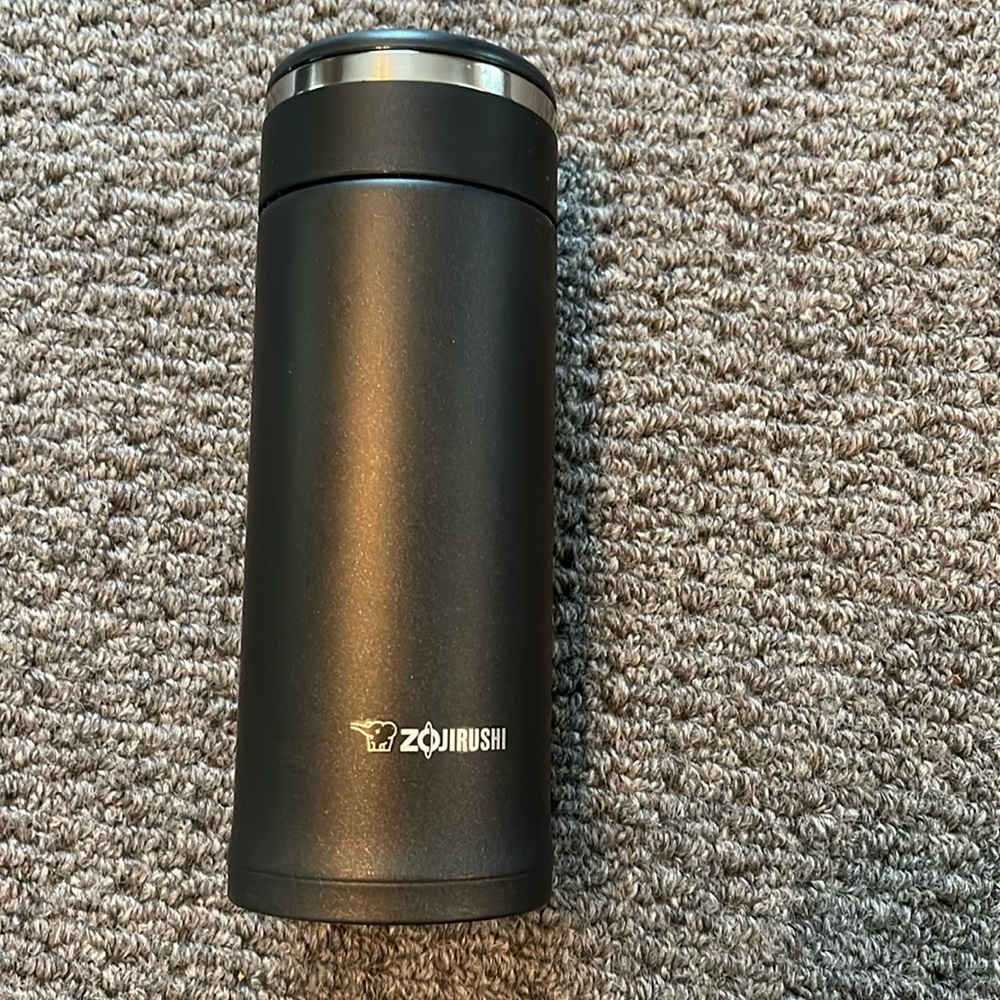 Stainless Mug Deep Zojirushi SM-JB36-BN Thermos Mug Bottle 0.36L (Carbon Black)